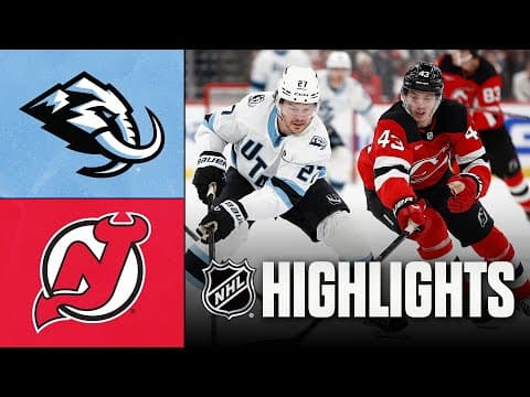 Mammoth vs. Devils | NHL Highlights | January 03, 2026