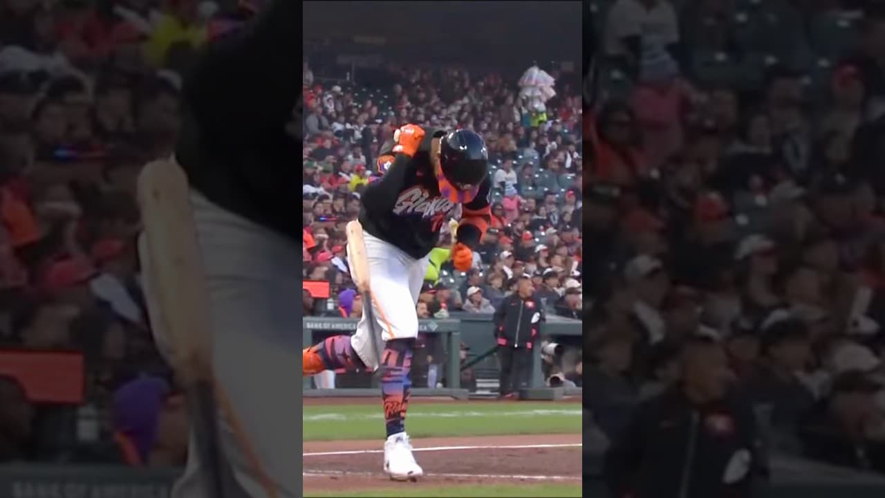 The first Major League hit of Victor Bericoto’s career