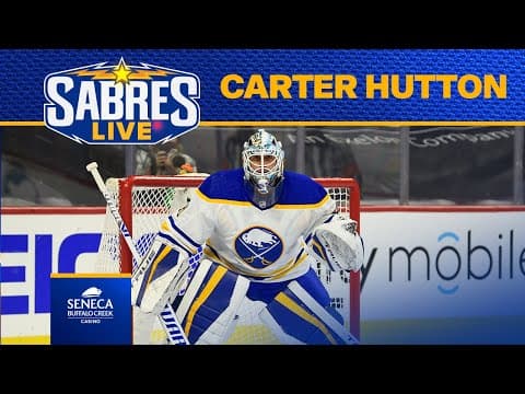 Carter Hutton Talks The Future Of UPL And Goalies Around The League | Buffalo Sabres