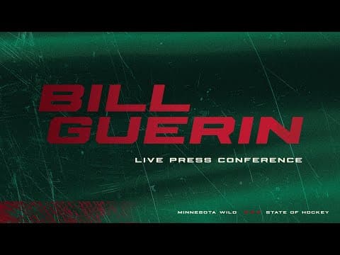 Bill Guerin talks Quinn Hughes Trade