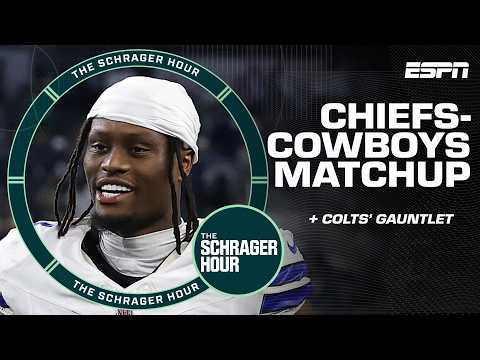 Cowboys over Chiefs on Thanksgiving?! + The Colts' GAUNTLET of a schedule 🍿 | The Schrager Hour