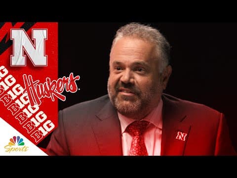 Nebraska's Matt Rhule: I want Dylan Raiola to 'be himself' | Big Ten on NBC Sports