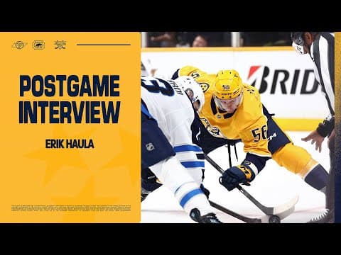 Eirk Haula: Postgame Interview - Nov. 29th