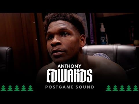 "We Missed Shots We Should've Made." | Anthony Edwards Postgame Sound | 11.15.25