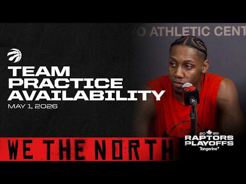 Toronto Raptors Full Media Availability | RD1 GM6 Pre Game vs Cleveland Cavaliers | May 1, 2026