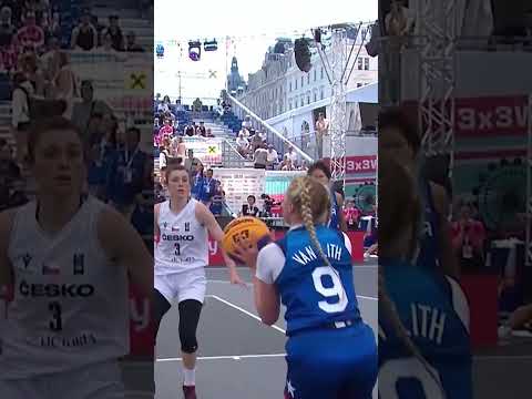 Hailey Van Lith is ICE COLD ❄️ #FIBA3x3