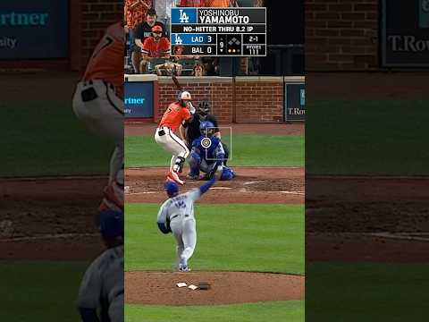 No-No to Oh No! Yoshinobu Yamamoto dotted, Jackson Holliday Swatted