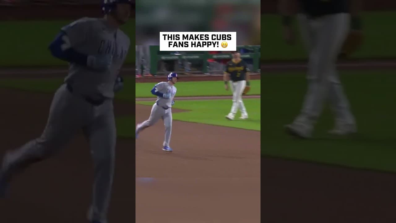 Ian Happ LAUNCHED This Ball! 🔥