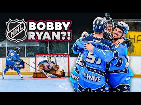 NHL PLAYER CARRIES ROLLER HOCKEY TEAM?! *WISH CUP CHAMPIONSHIP*