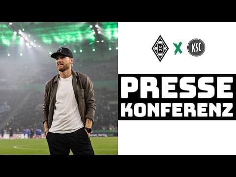 "Bin extrem erleichtert"  | 🎙️ PK nach Borussia - Karlsruher SC