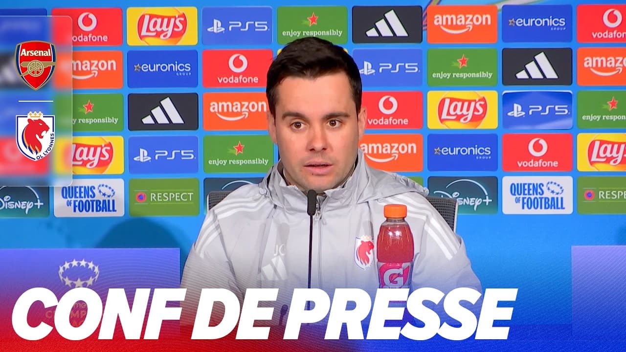 CONFÉRENCE DE PRESSE : Arsenal - OL Lyonnes