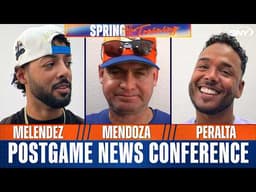 Freddy Peralta, MJ Melendez, Devin Williams and Carlos Mendoza continue positive vibes in Mets camp