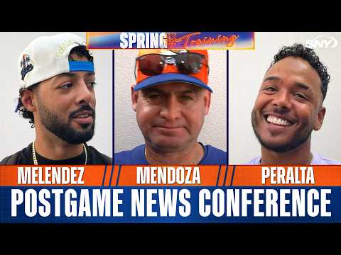 Freddy Peralta, MJ Melendez, Devin Williams and Carlos Mendoza continue positive vibes in Mets camp