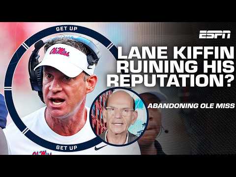Paul Finebaum RIPS Lane Kiffin for leaving Ole Miss 🗣️ 'He BURNED his reputation again!' | Get Up