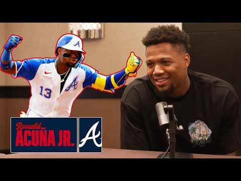 Ronald Acuña Jr. on his friendship with Shohei Ohtani and skills he'd want from Soto, Judge & MORE!