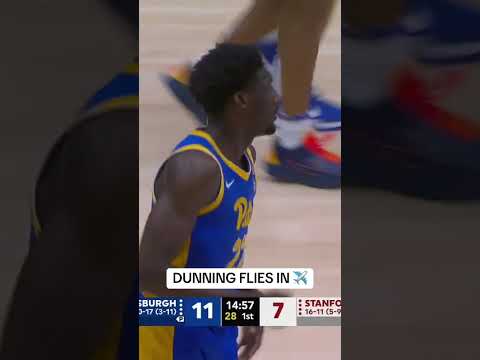 Don’t forget to box out Barry Dunning 🤫 #pitt #collegebasketball #accbasketball #basketball #h2p