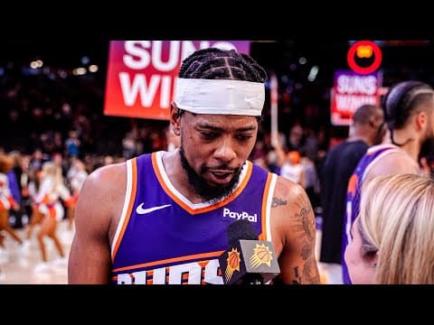 Jordan Goodwin On Court Postgame Interview | Phoenix Suns | 11-23-25