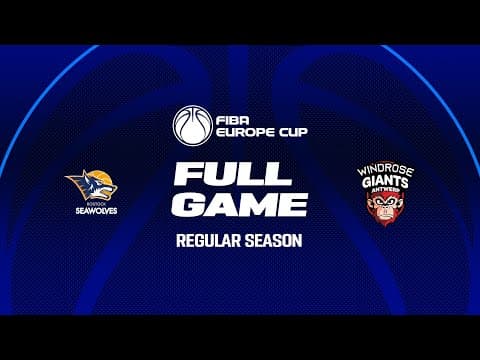 LIVE - Rostock Seawolves v Windrose Giants Antwerp | FIBA Europe Cup 2025-26 | Regular Season