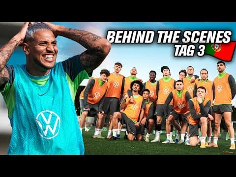 Inside Lissabon: Fußballtennis und ein klarer Sieger! 🇵🇹⚽️| Behind the Scenes Tag 3  🎥