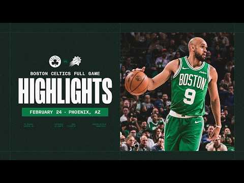 Boston Celtics defeat Phoenix Suns 97-81 with a dominant second half | Extended Highllights