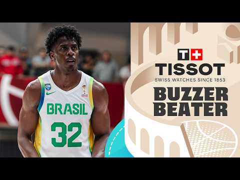 Georginho De Paula 🇧🇷 | 🚨 TISSOT Buzzer Beater | FIBA Basketball World Cup 2027 Americas Qualifiers