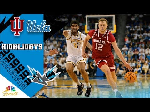 Indiana vs. UCLA | COLLEGE BASKETBALL HIGHLIGHTS | 1/31/26 | NBC Sports
