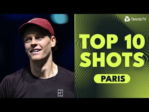 Norrie’s EPIC Hustle vs Alcaraz 🤯, Shelton Stuns, Sinner Shines & More | Paris 2025 Top 10 Shots