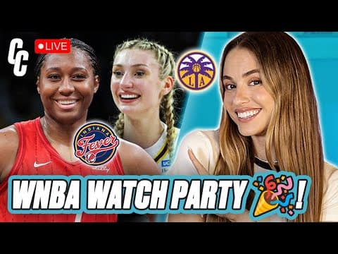 I'm Back!!! The Indiana Fever vs. The Los Angeles Sparks🔥 (WATCH PARTY!)
