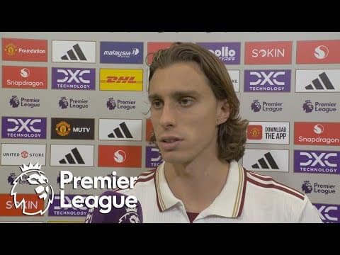 Riccardo Calafiori: ‘Couldn’t ask for more’ with goal v. Man United | Premier League | NBC Sports