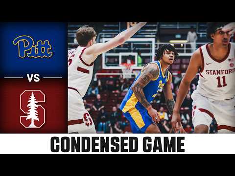 Pitt vs. Stanford Condensed Game | 2025-26 ACC Men's Basketball