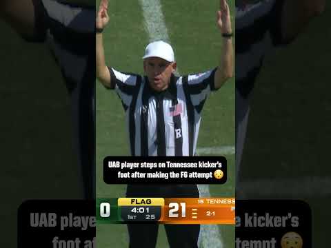 UAB was hit with an unsportsmanlike conduct penalty