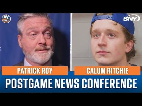 Calum Ritchie scores game-winner as Islanders blank Lightning 2-0