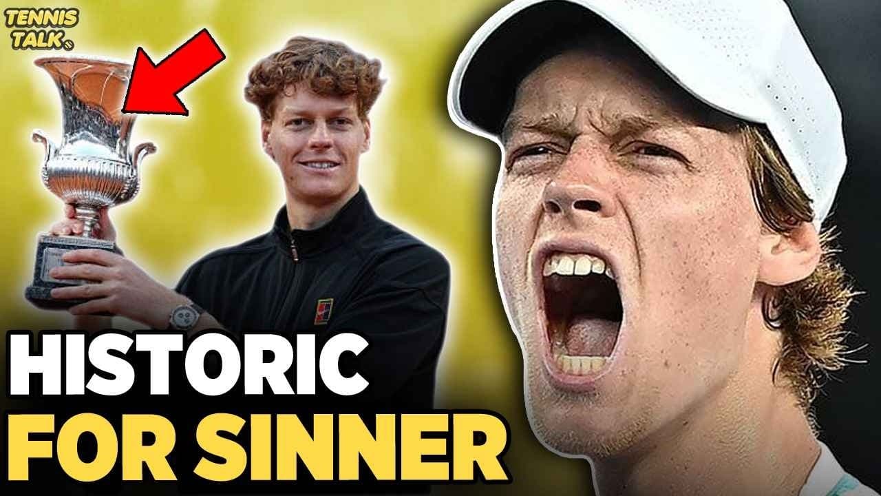 Sinner Historic Win over Ruud at Rome 2026 |  Tennis News