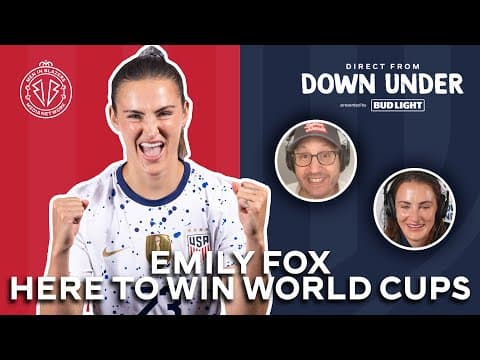 Emily Fox Opens Up: Soccer Goals, Stress Hacks & Top Skincare Tips | USWNT Interview