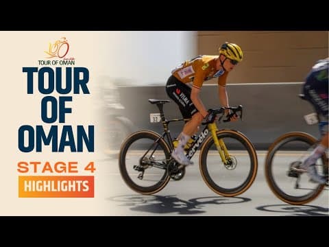 19yo Attacks AGAIN?! | Tour of Oman 2026 | Stage 4 | Highlights