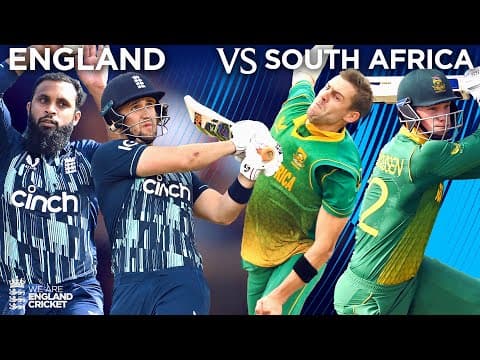 van der Dussen Century & Rashid's Leg-Spin | ODI Series 2022 | England v South Africa
