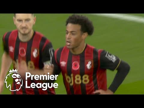 Tyler Adams nets Bournemouth's equalizer against Manchester City | Premier League | NBC Sports