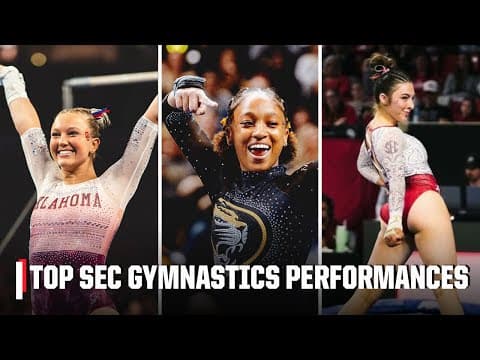 FRIDAY NIGHT HEIGHTS ✨ Best of SEC Gymnastics Week 6 🤸 | Gymnastics on ESPN