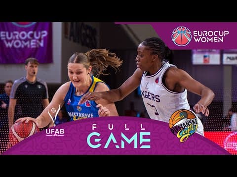 LIVE - UFAB49 v Piestanske Cajky | EuroCup Women 2025-26 | Regular Season