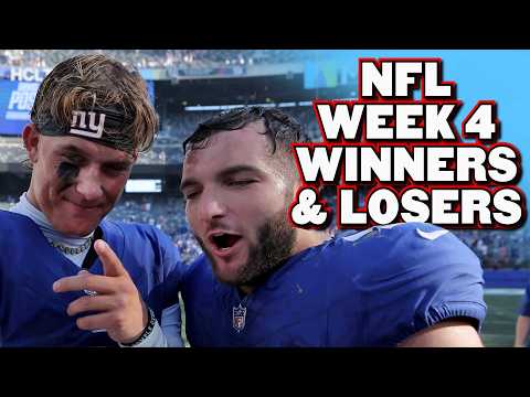 The REAL Winners & Losers from NFL Week 4!