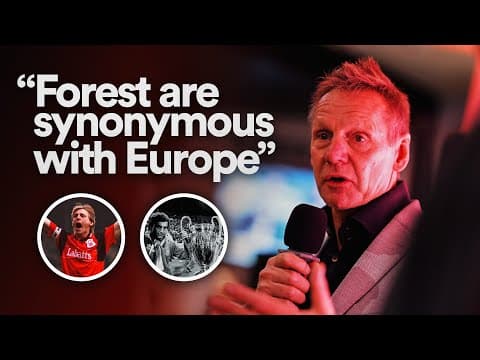 Stuart Pearce on European Cup Memories & Playing at The City Ground ✨🗣️