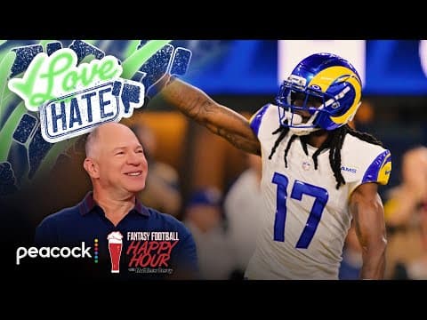 Davante Adams has 'elevated opportunity' vs. Panthers | Fantasy Football Happy Hour | NFL on NBC