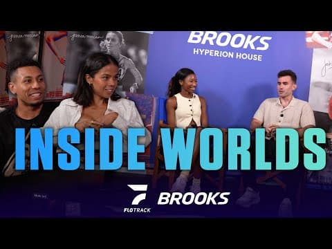 Marta Pen Freitas, Isaiah Harris Join Inside Worlds Presented By Brooks | Tokyo World Championships