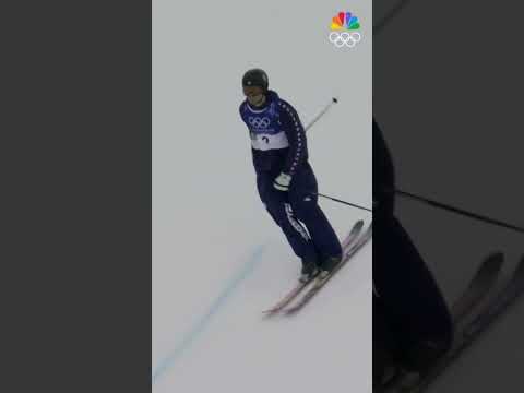 Alex Hall delivers silver for Team USA in the men’s freeski slopestyle ❄️🥈