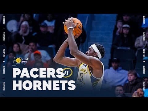 Indiana Pacers Highlights at Charlotte Hornets | January 8, 2026