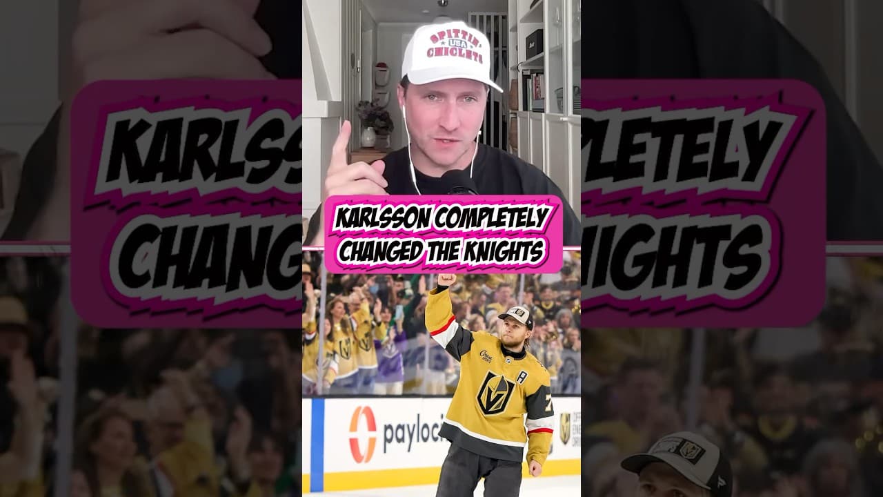 Once Wild Bill came back into the Golden Knights line up it solidified them as a well built wagon.