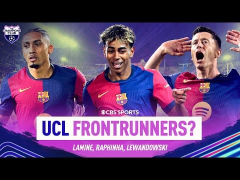 Barcelona HAMMER Dortmund in Champions League QF Leg 1 🔨 | STARBOY Lamine Yamal ⭐️ | Champions Club