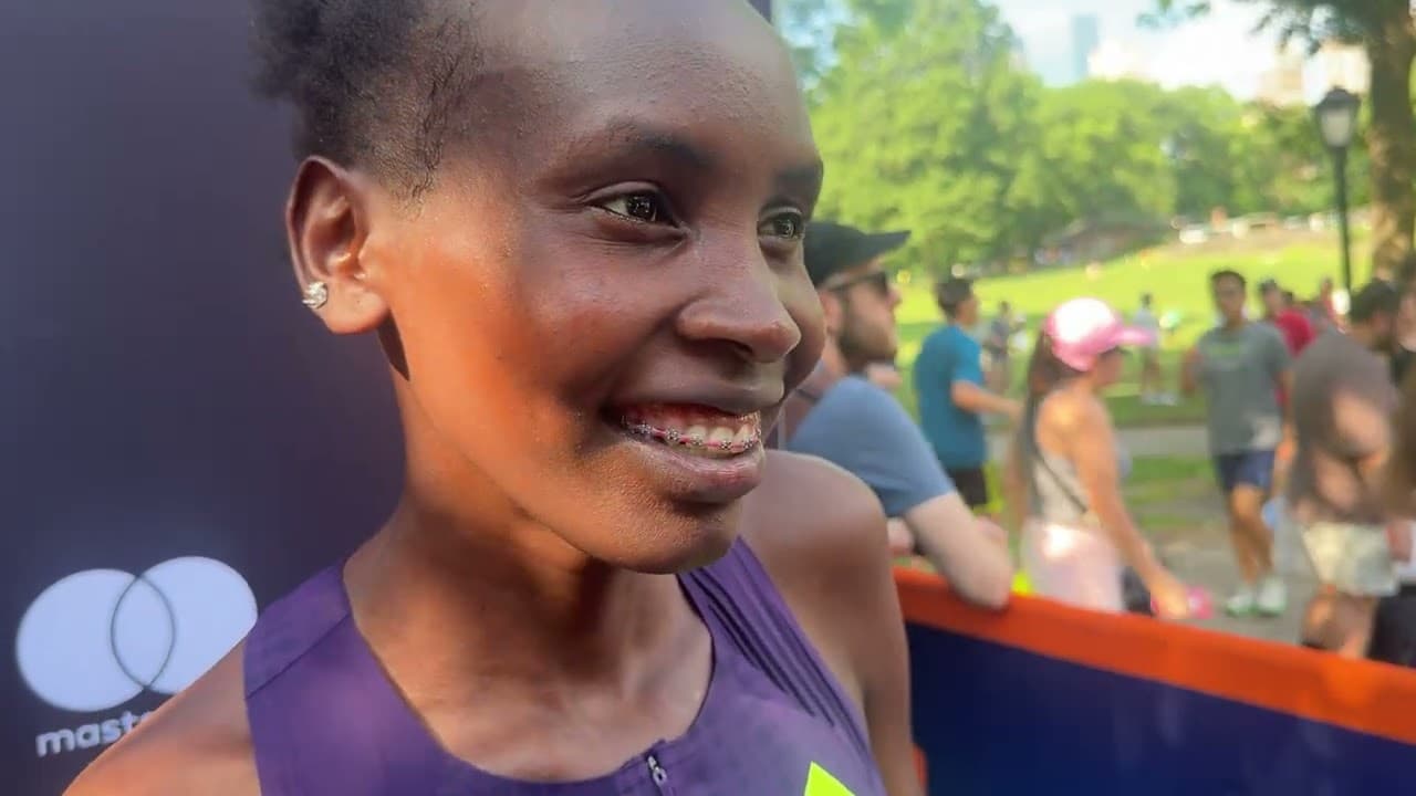 Agnes Ngetich After Dominating NYRR Mini 10K In 30:07