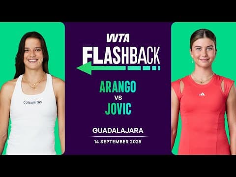 Relive Iva Jovic’s first WTA title in Guadalajara | WTA Match Highlights