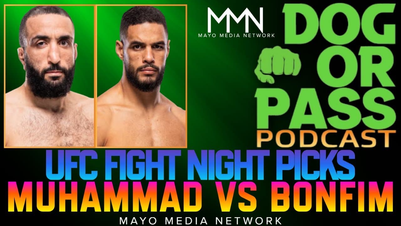 FULL BREAKDOWN! | UFC Fight Night |  Belal Muhammad vs Gabriel Bonfim Predictions, Props!